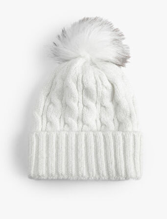 Ponponlu Saç Örgü Bere