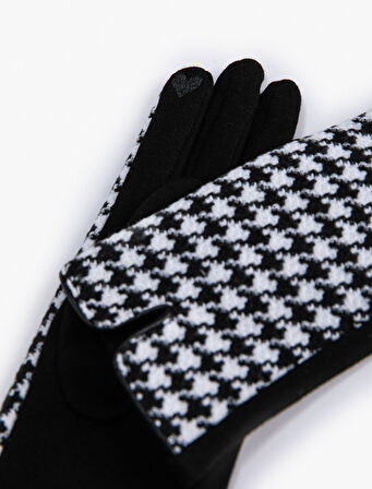 Tüvit Eldiven Kazayağı Desenli