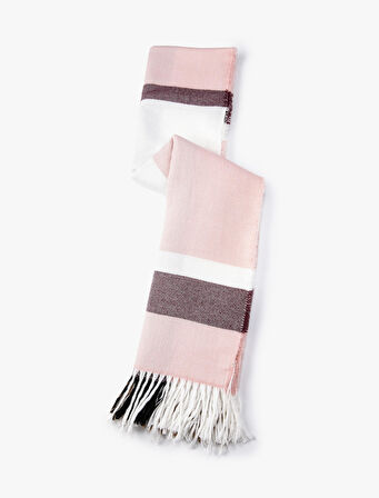 Dokuma Şal Püsküllü Yumuşak Dokulu