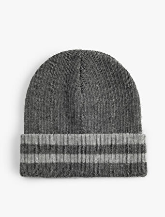 Kolej Bere Örgü Katlama Detaylı Şeritli