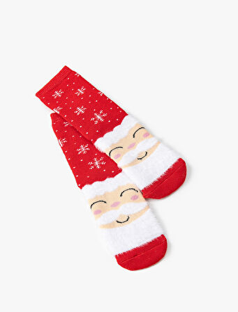 Yılbaşı Temalı Çorap