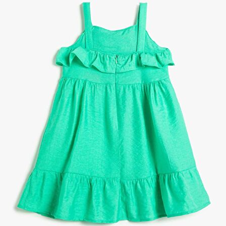 Koton Kids Askılı Elbise KOTON-3SMG80136AW1854