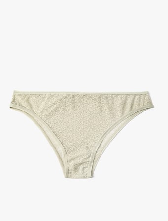 Brazilian Külot Dantelli Normal Bel