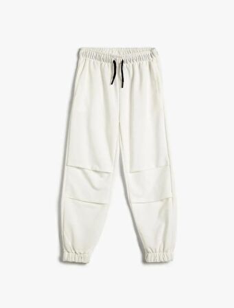 4WKG40190AK Koton Kız Çocuk  Eşofman Alt SİYAH