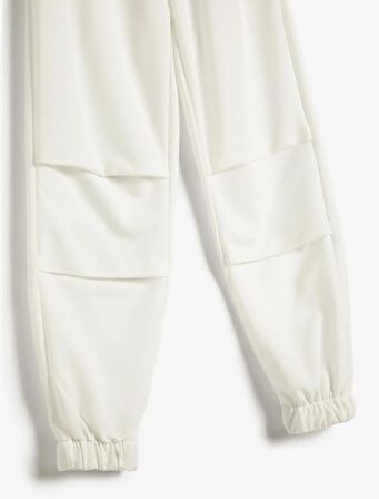 4WKG40190AK Koton Kız Çocuk  Eşofman Alt SİYAH