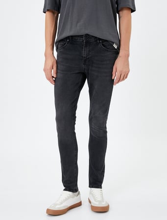 Super Skinny Fit Kot Pantolon - Justin Jean
