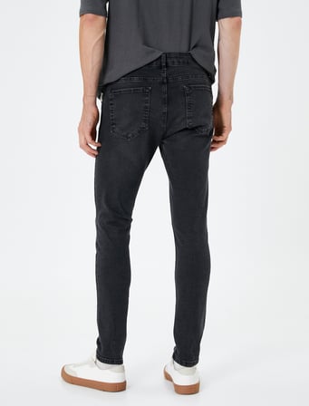 Super Skinny Fit Kot Pantolon - Justin Jean