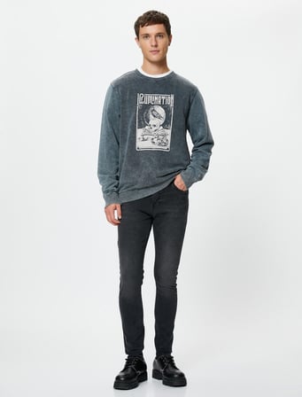 Skinny Fit Kot Pantolon - Michael Jean