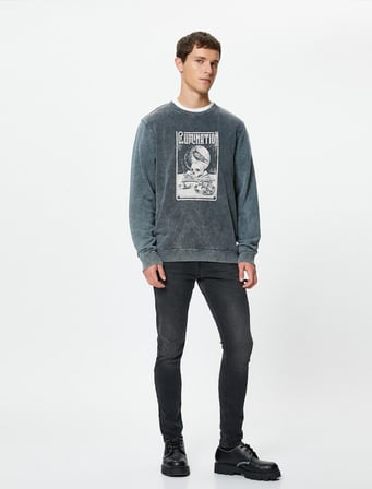Skinny Fit Kot Pantolon - Michael Jean