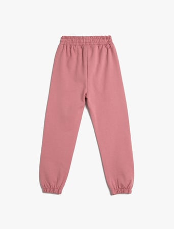 Basic Jogger Eşofman Altı Beli Lastikli Şardonlu Pamuklu