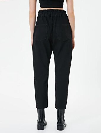 4WAL40183MD Koton Kadın Jean Pantolon SİYAH