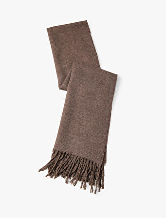 Basic Akrilik Atkı Püskül Detaylı