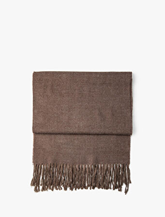 Basic Akrilik Atkı Püskül Detaylı