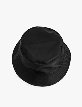 Bucket Şapka Parlak Dokulu Su İtici