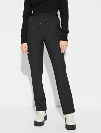 Outdoor Pantolon Yüksek Bel Fermarlı Cepli