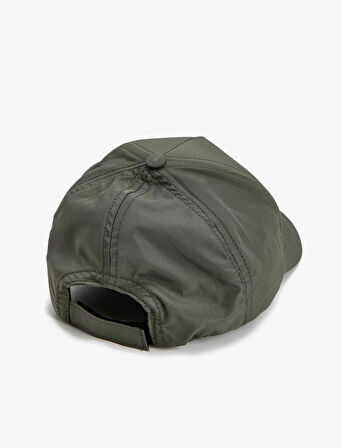 Kep Şapka Dikiş Detaylı Pamuklu