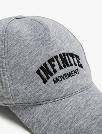 Cap Şapka İşleme Detaylı Pamuklu