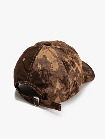 Kep Şapka Batik Desenli