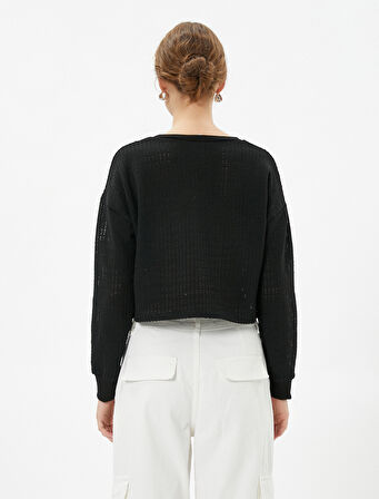 Ajurlu Crop Kazak Relax Fit