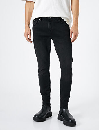 Super Skinny Fit Kot Pantolon - Justin Jean