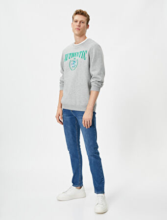 Slim Fit Kot Pantolon - Brad Jean