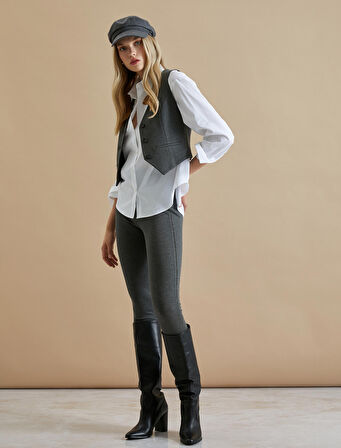 Kasket Şapka Yün Karışımlı