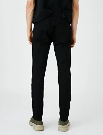 4WAM40239ND Koton Erkek  Jean Pantolon SİYAH