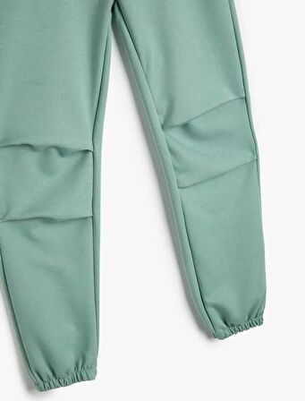 4WKG40171AK Koton Kız Çocuk Eşofman Alt MAVİ