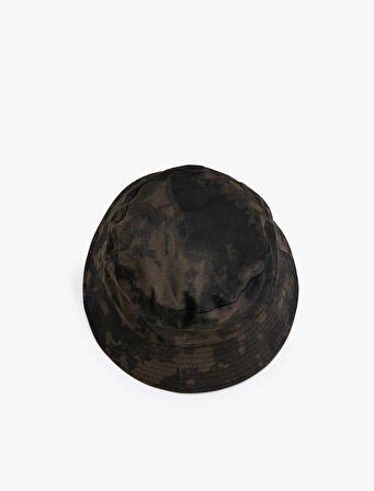 Bucket Şapka Batik Desenli