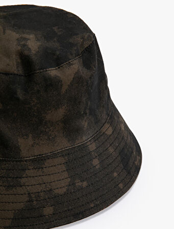 Bucket Şapka Batik Desenli