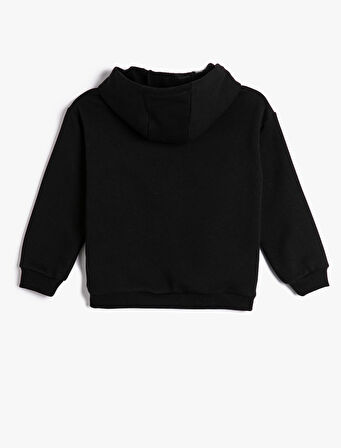 Harry Potter Kapşonlu Sweatshirt Lisanslı Uzun Kollu Şardonlu