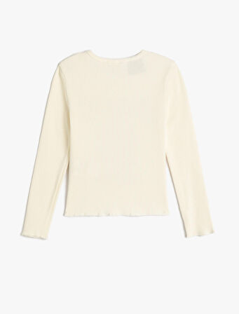 Harry Potter Tişört Lisanslı Uzun Kollu Bisiklet Yaka Kaşkorse Pamuklu