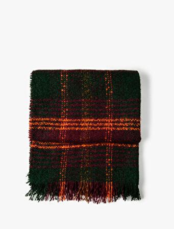 Atkı Püsküllü Yumuşak Dokulu