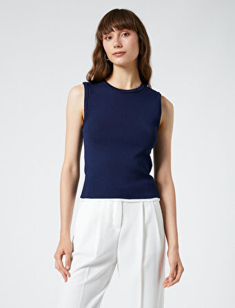 Triko Atlet Bisiklet Yaka Kolsuz Örme