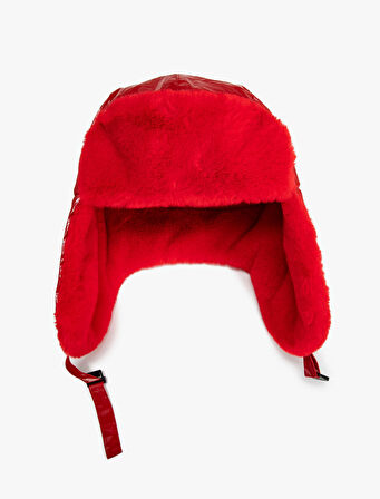 Pilot Şapka Suni Kürk Detaylı Kulak Kapaklı Su İtici