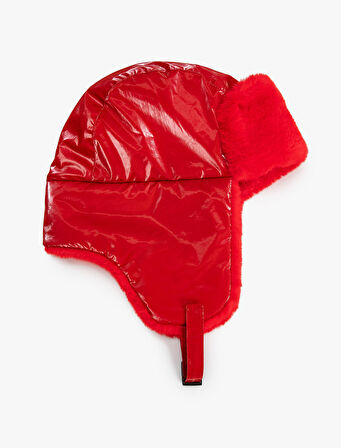 Pilot Şapka Suni Kürk Detaylı Kulak Kapaklı Su İtici