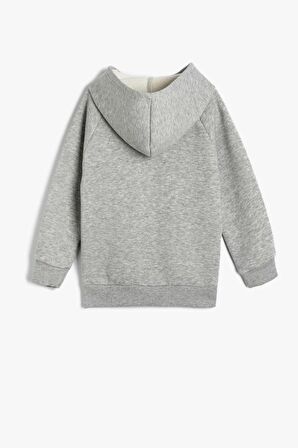 Koton Erkek Çocuk Disney Batman Sweatshirt Lisanslı Uzun Kollu Şardonlu