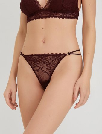 Dantelli String Külot