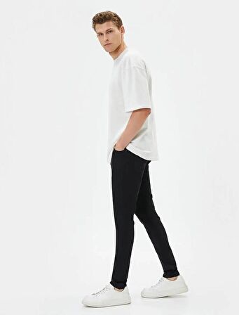 4SAM40053ND Koton Erkek Jean Pantolon SİYAH