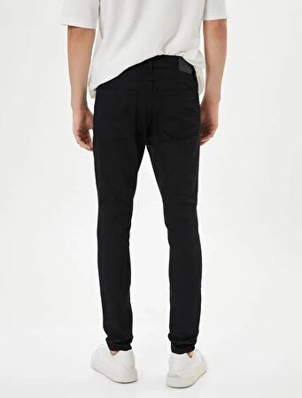 4SAM40053ND Koton Erkek Jean Pantolon SİYAH