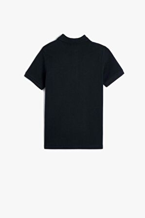 Koton Erkek Çocuk Basic Polo Yaka Tişört Kısa Kollu Pamuklu
