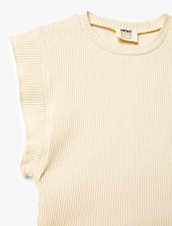 Atlet Kolsuz Yuvarlak Yaka Ribanalı 