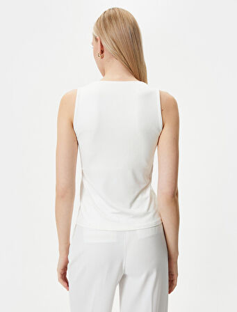 Askılı Atlet Basic U Yaka Slim Fit