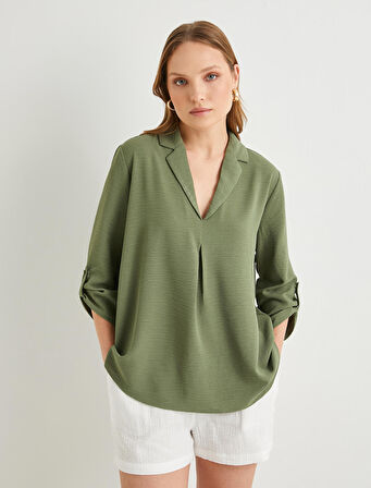 V Neck Blouse