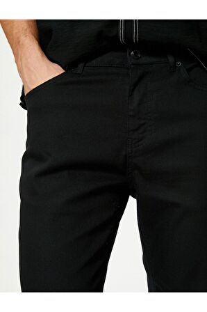 Straight Fit Boru Paça Kot Pantolon - Mark Jean