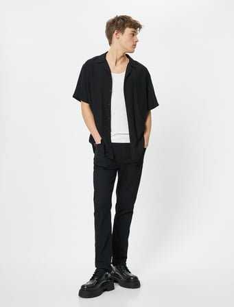 Slim Fit Kot Pantolon - Brad Jean