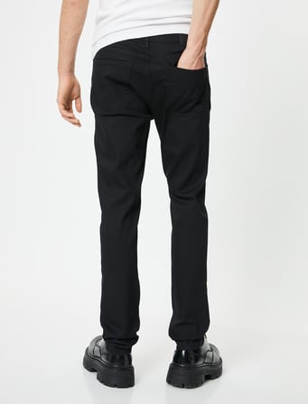 Slim Fit Kot Pantolon - Brad Jean
