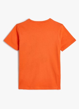 Koton Turuncu Erkek Çocuk T-Shirt 4SKB10042TK