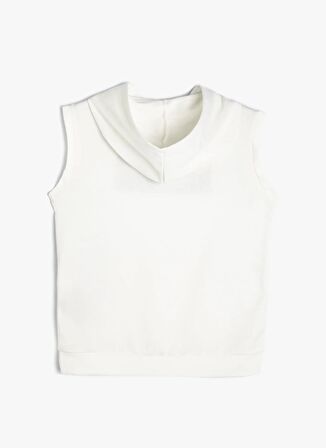 Koton Erkek Beyaz Sweatshırt 4SKB10146TK