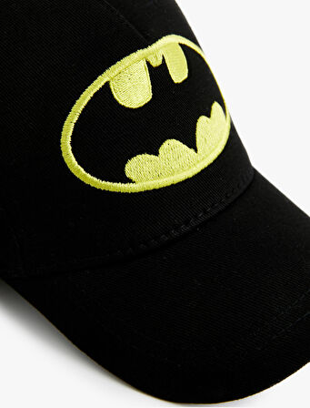 Batman İşlemeli Cap Şapka Lisanslı Pamuklu